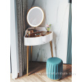 Bedroom Modern Dressing Table Whit LED Mirror